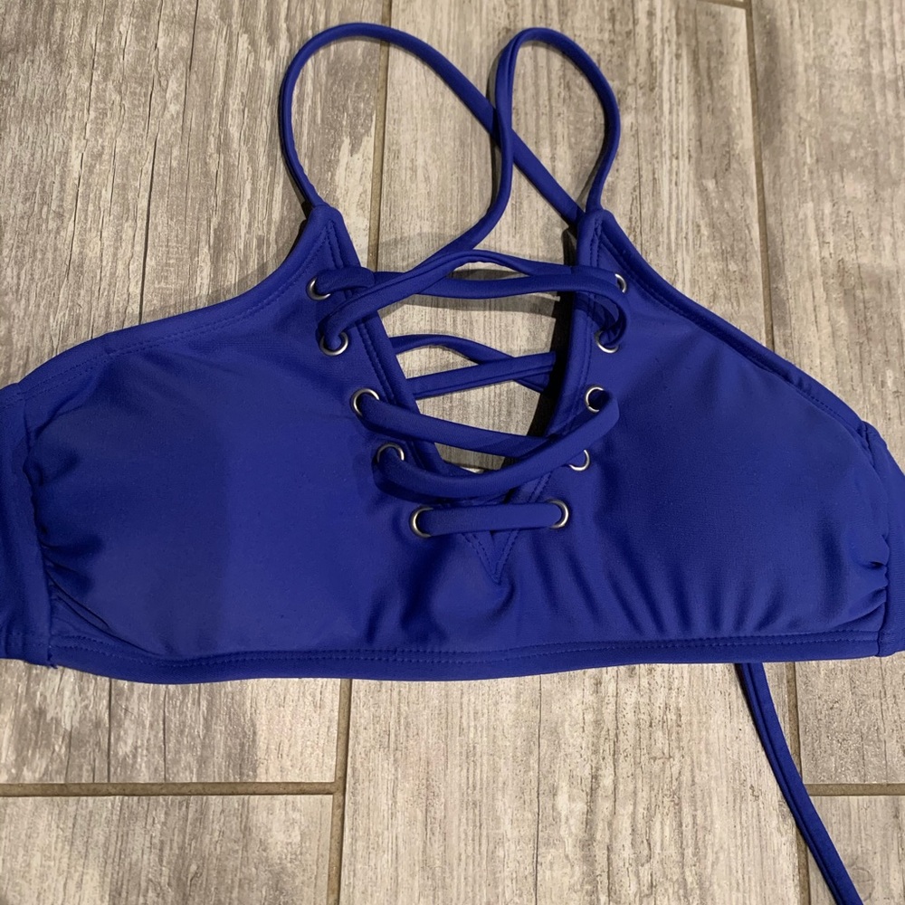 Royale blue bikini top